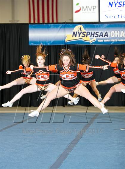 Thumbnail 3 in NYSPHSAA West Cheerleading Championships photogallery.