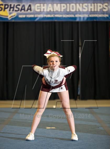 Thumbnail 2 in NYSPHSAA West Cheerleading Championships photogallery.