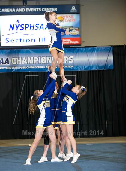 Thumbnail 1 in NYSPHSAA West Cheerleading Championships photogallery.