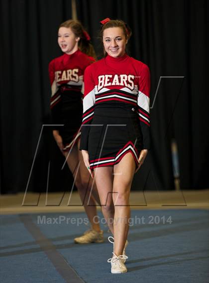 Thumbnail 1 in NYSPHSAA West Cheerleading Championships photogallery.