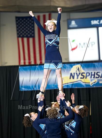 Thumbnail 2 in NYSPHSAA West Cheerleading Championships photogallery.