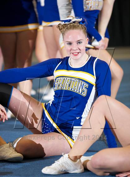 Thumbnail 2 in NYSPHSAA West Cheerleading Championships photogallery.