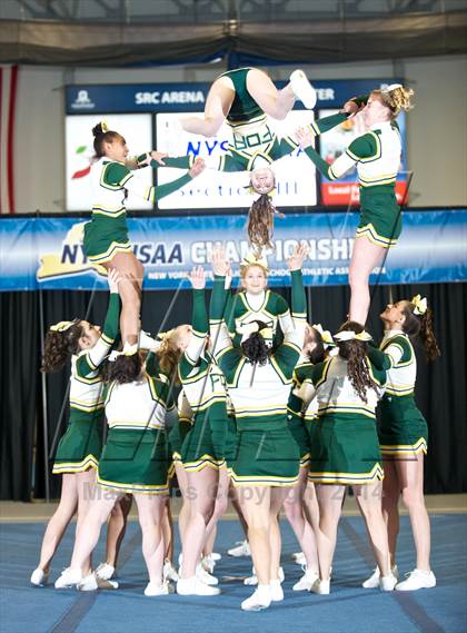 Thumbnail 1 in NYSPHSAA West Cheerleading Championships photogallery.