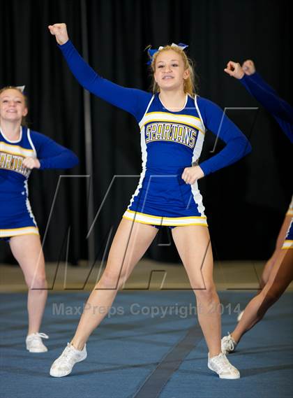 Thumbnail 1 in NYSPHSAA West Cheerleading Championships photogallery.