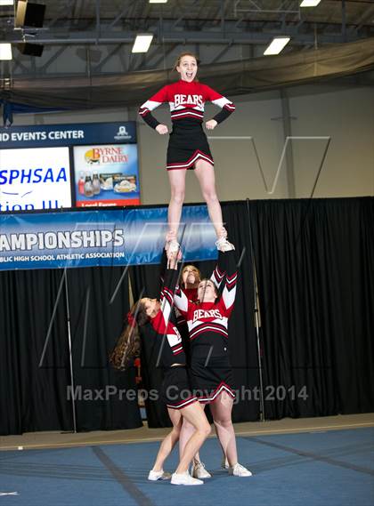 Thumbnail 1 in NYSPHSAA West Cheerleading Championships photogallery.