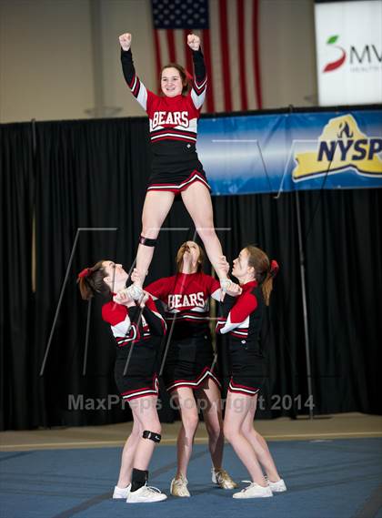 Thumbnail 2 in NYSPHSAA West Cheerleading Championships photogallery.
