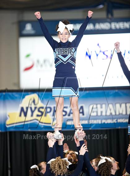 Thumbnail 1 in NYSPHSAA West Cheerleading Championships photogallery.