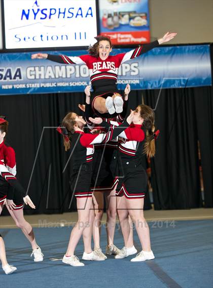 Thumbnail 3 in NYSPHSAA West Cheerleading Championships photogallery.