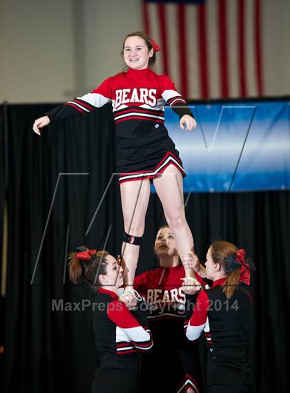 Thumbnail 1 in NYSPHSAA West Cheerleading Championships photogallery.