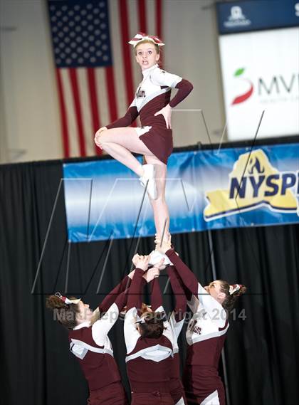 Thumbnail 1 in NYSPHSAA West Cheerleading Championships photogallery.