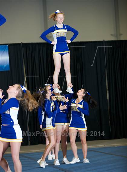 Thumbnail 2 in NYSPHSAA West Cheerleading Championships photogallery.