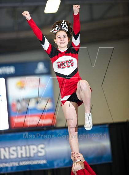 Thumbnail 3 in NYSPHSAA West Cheerleading Championships photogallery.