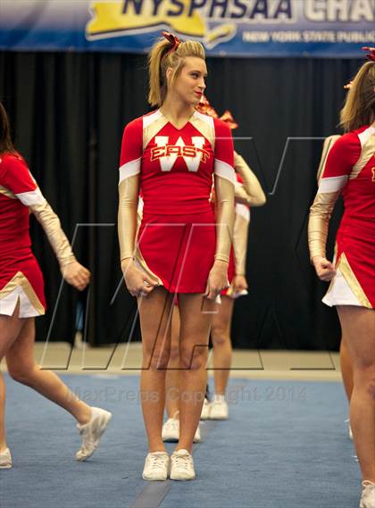 Thumbnail 3 in NYSPHSAA West Cheerleading Championships photogallery.