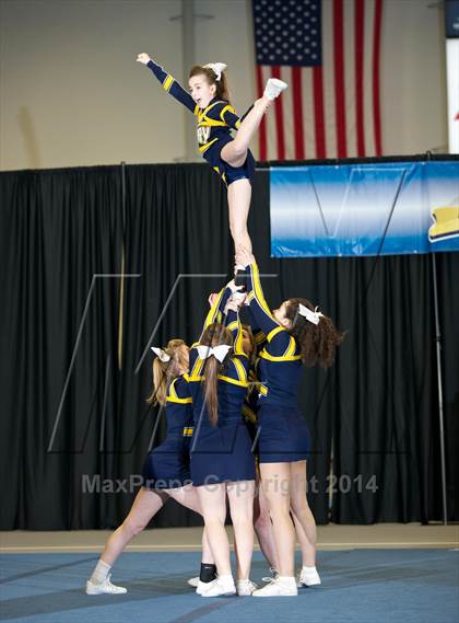 Thumbnail 2 in NYSPHSAA West Cheerleading Championships photogallery.