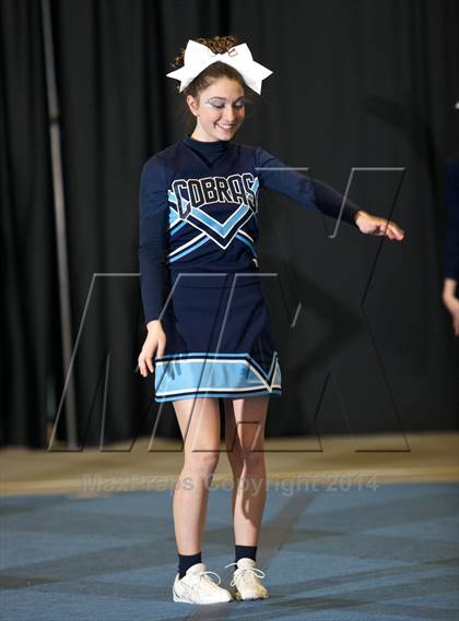 Thumbnail 2 in NYSPHSAA West Cheerleading Championships photogallery.