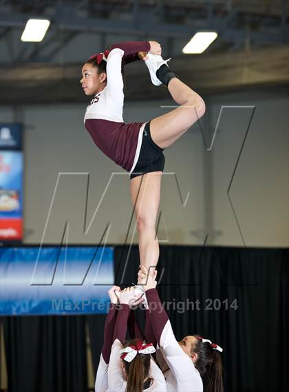 Thumbnail 2 in NYSPHSAA West Cheerleading Championships photogallery.