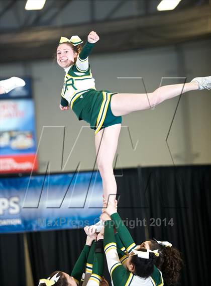 Thumbnail 3 in NYSPHSAA West Cheerleading Championships photogallery.