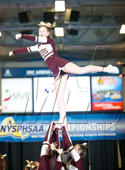 Thumbnail 1 in NYSPHSAA West Cheerleading Championships photogallery.