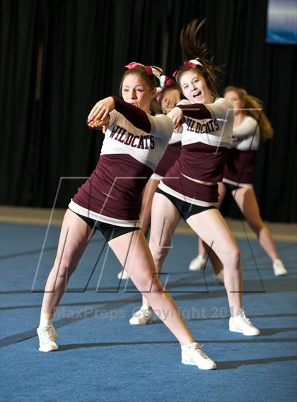 Thumbnail 1 in NYSPHSAA West Cheerleading Championships photogallery.