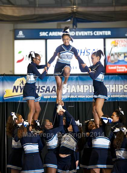 Thumbnail 3 in NYSPHSAA West Cheerleading Championships photogallery.