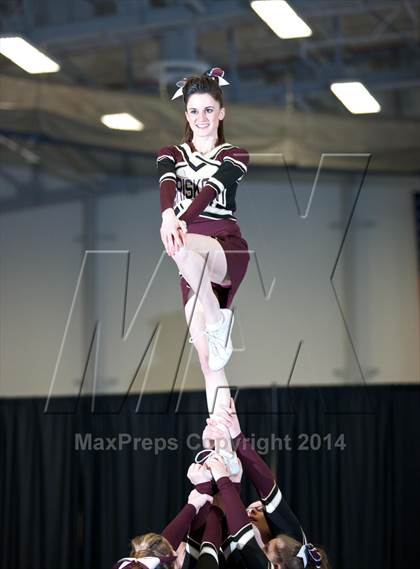 Thumbnail 3 in NYSPHSAA West Cheerleading Championships photogallery.