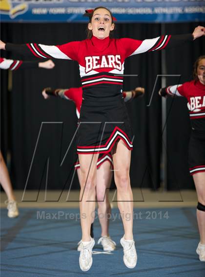 Thumbnail 3 in NYSPHSAA West Cheerleading Championships photogallery.