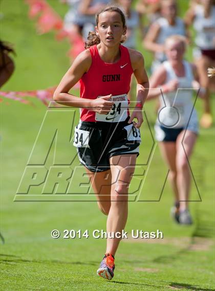 Thumbnail 2 in Stanford Invitational Girls 5K Division 1 Race photogallery.