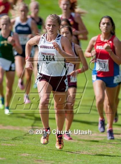 Thumbnail 2 in Stanford Invitational Girls 5K Division 1 Race photogallery.