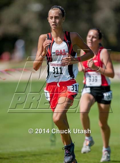 Thumbnail 1 in Stanford Invitational Girls 5K Division 1 Race photogallery.