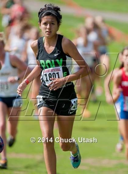 Thumbnail 3 in Stanford Invitational Girls 5K Division 1 Race photogallery.