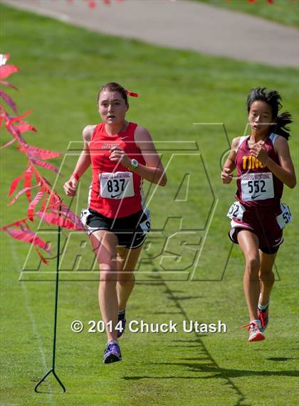 Thumbnail 2 in Stanford Invitational Girls 5K Division 1 Race photogallery.