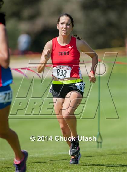 Thumbnail 3 in Stanford Invitational Girls 5K Division 1 Race photogallery.