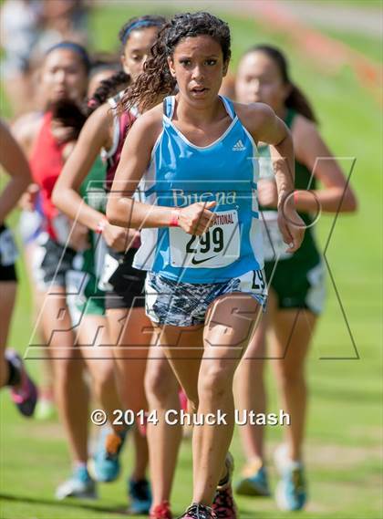 Thumbnail 2 in Stanford Invitational Girls 5K Division 1 Race photogallery.