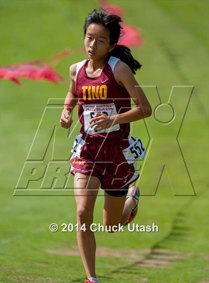 Thumbnail 2 in Stanford Invitational Girls 5K Division 1 Race photogallery.