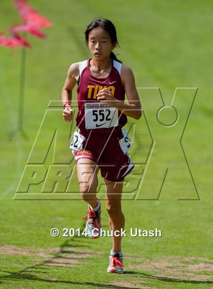 Thumbnail 1 in Stanford Invitational Girls 5K Division 1 Race photogallery.