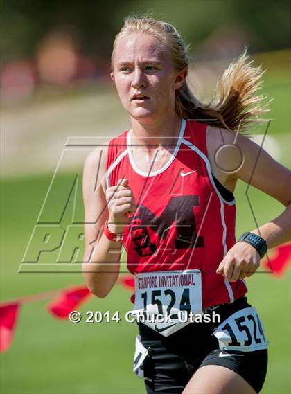 Thumbnail 1 in Stanford Invitational Girls 5K Division 1 Race photogallery.