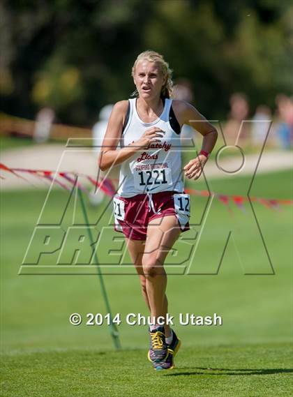 Thumbnail 1 in Stanford Invitational Girls 5K Division 1 Race photogallery.