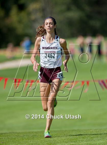 Thumbnail 1 in Stanford Invitational Girls 5K Division 1 Race photogallery.