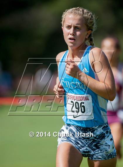 Thumbnail 1 in Stanford Invitational Girls 5K Division 1 Race photogallery.