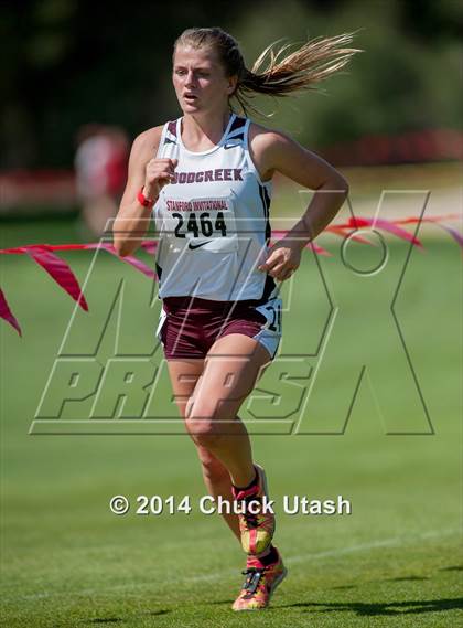 Thumbnail 2 in Stanford Invitational Girls 5K Division 1 Race photogallery.