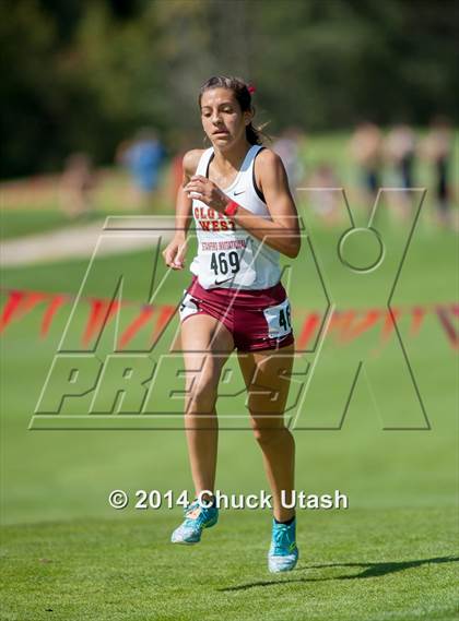 Thumbnail 3 in Stanford Invitational Girls 5K Division 1 Race photogallery.