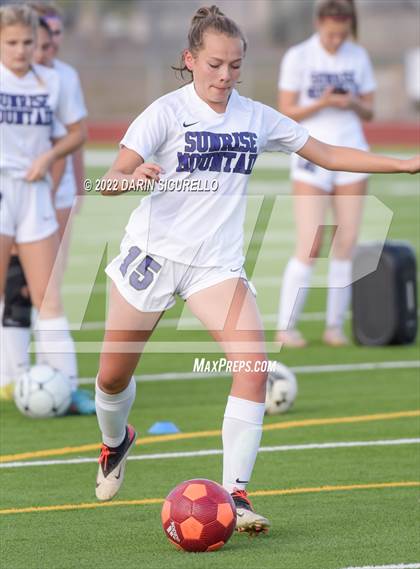 Thumbnail 3 in Sunrise Mountain vs Casteel (AIA 5A Finals) photogallery.