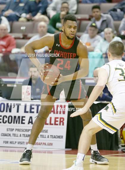 Thumbnail 1 in Monsignor Bonner/Archbishop Prendergast Catholic vs. Imhotep Charter (PIAA 4A Championship) photogallery.