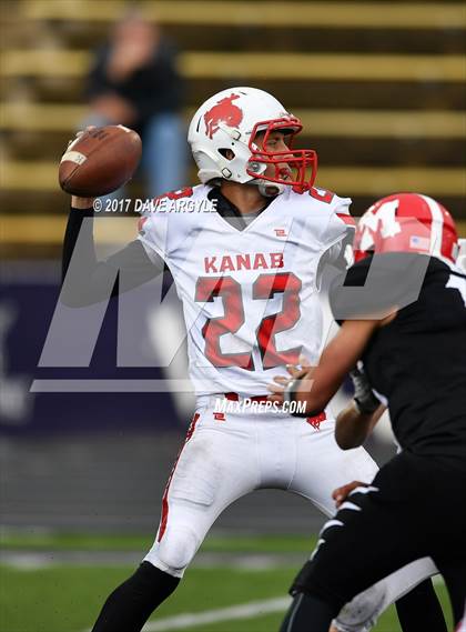 Thumbnail 2 in Kanab vs. Milford (UHSAA 1A Semifinal) photogallery.