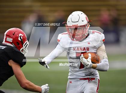 Thumbnail 3 in Kanab vs. Milford (UHSAA 1A Semifinal) photogallery.