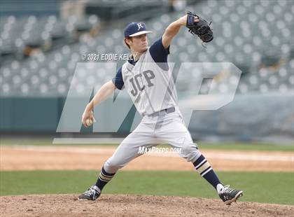 Thumbnail 1 in Dallas Jesuit vs McKinney North (Frisco Tournament) photogallery.