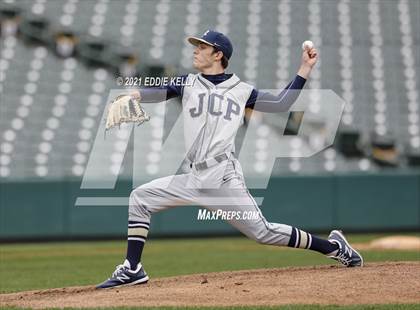 Thumbnail 1 in Dallas Jesuit vs McKinney North (Frisco Tournament) photogallery.