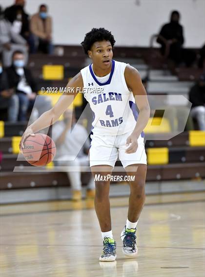 Thumbnail 2 in Salem vs Mastery (MLK Classic at Rowan University) photogallery.