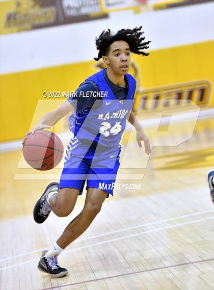 Thumbnail 1 in Salem vs Mastery (MLK Classic at Rowan University) photogallery.