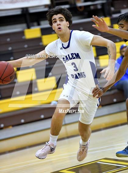 Thumbnail 2 in Salem vs Mastery (MLK Classic at Rowan University) photogallery.